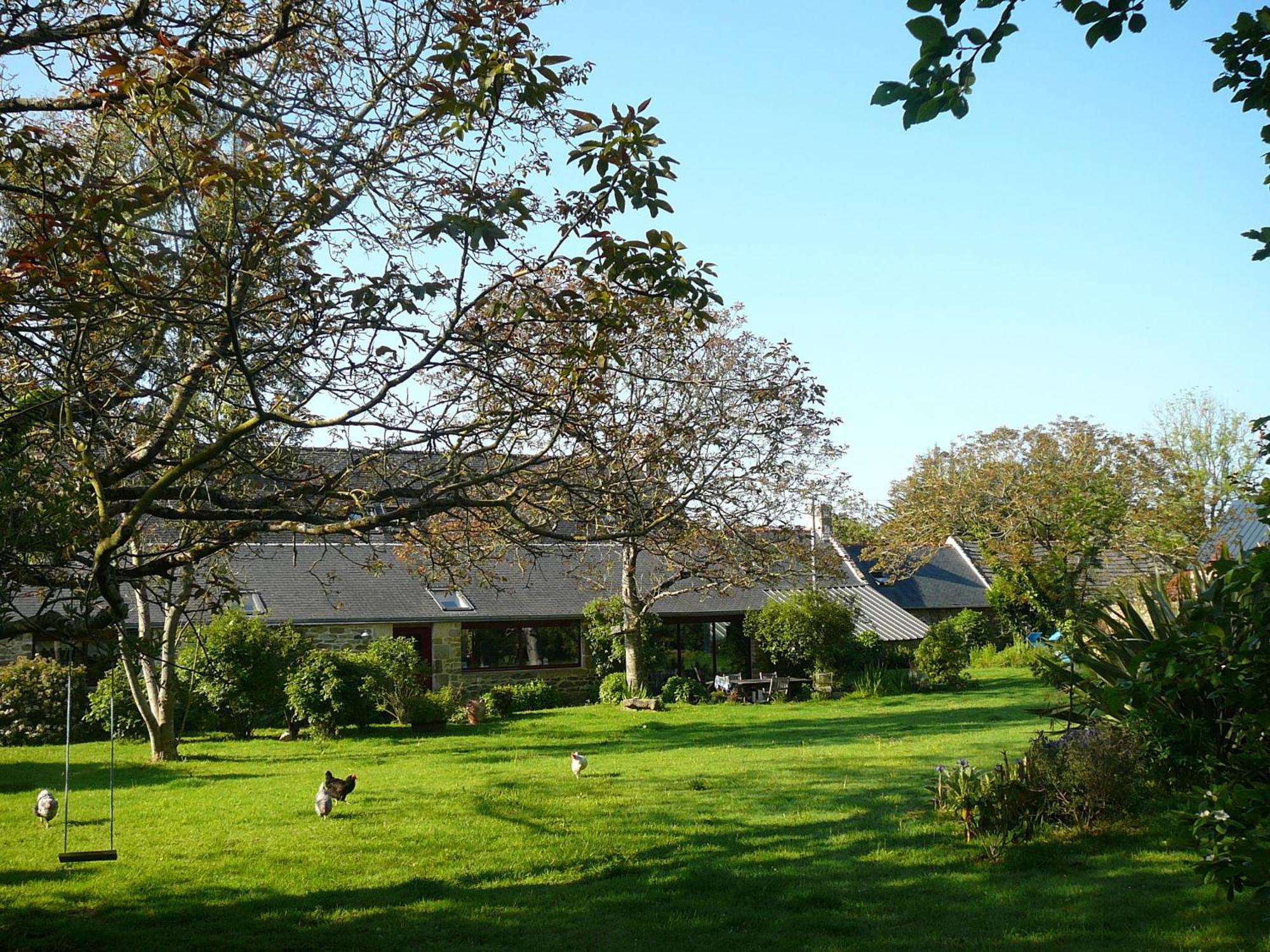La Ferme De Kerhors Otel Tréméoc Dış mekan fotoğraf