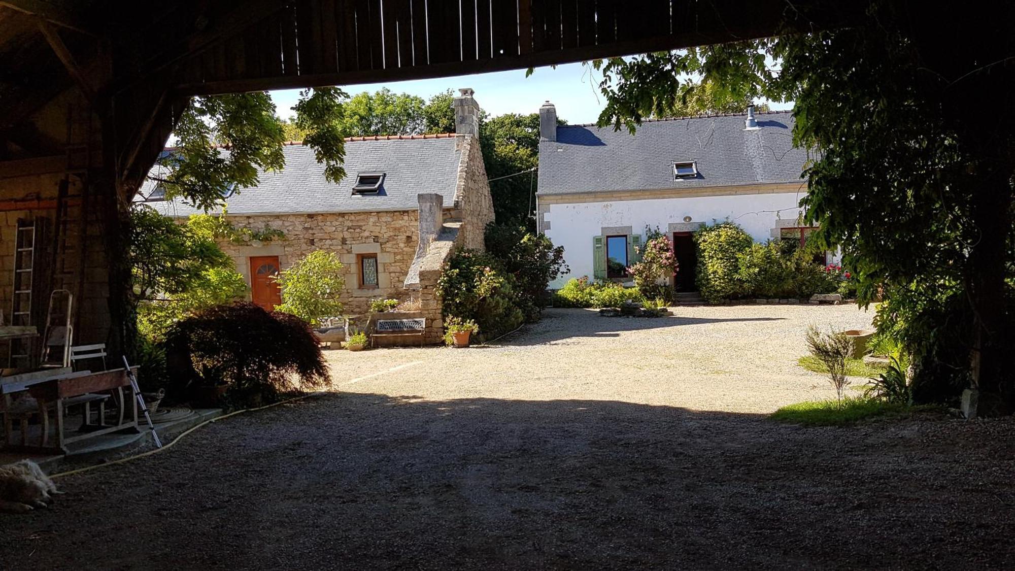 La Ferme De Kerhors Otel Tréméoc Dış mekan fotoğraf