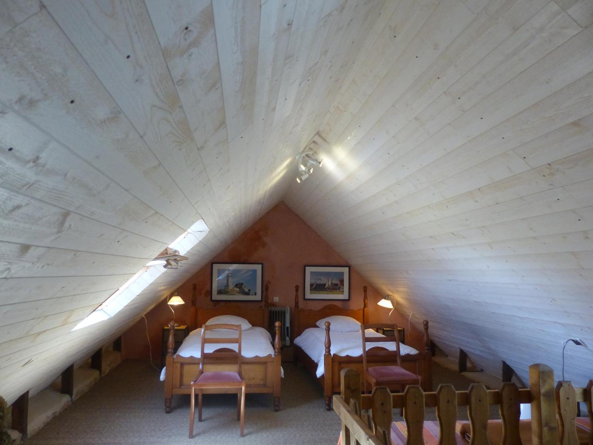 La Ferme De Kerhors Otel Tréméoc Oda fotoğraf